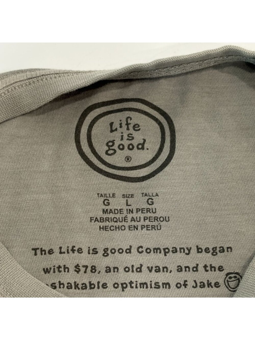 Life is Good Game On Long Sleeve T Shirt Mens L - Picture 5 of 6